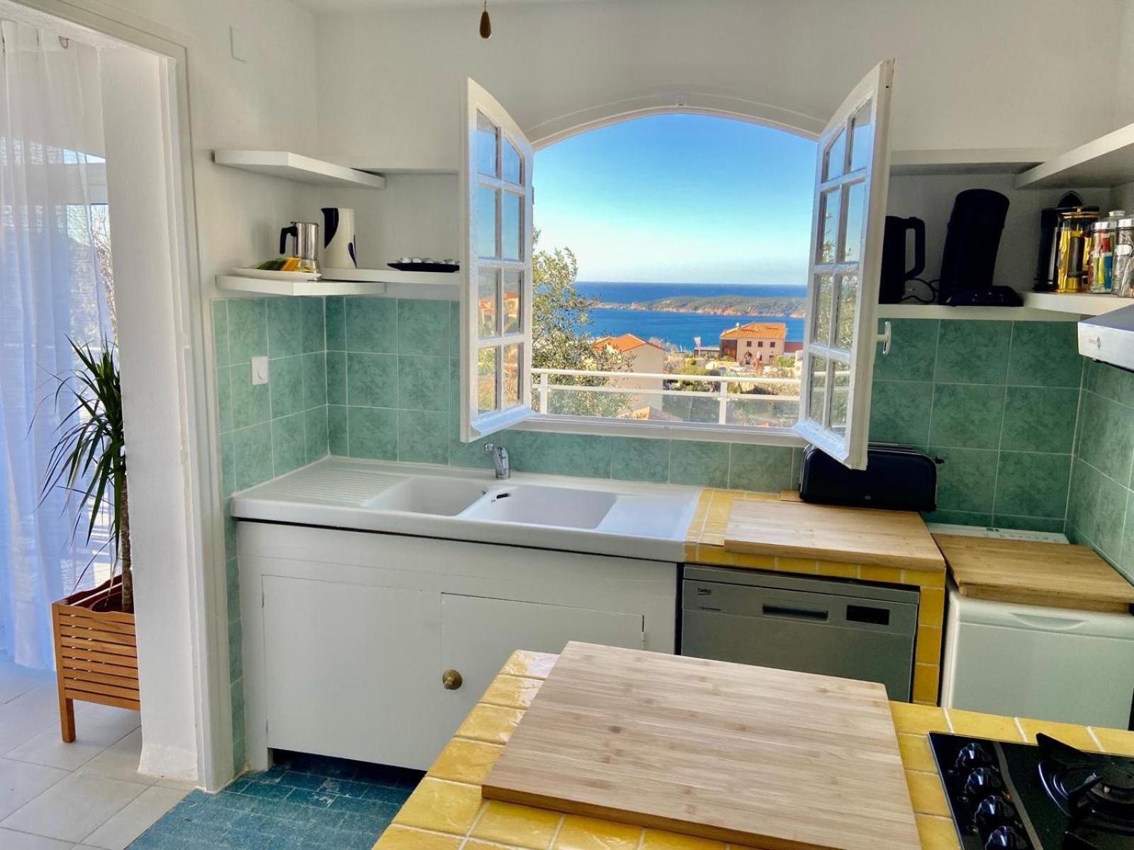 Villa Montalbo Vue Mer De 2 A 10 Personnes Cargese Bagian luar foto