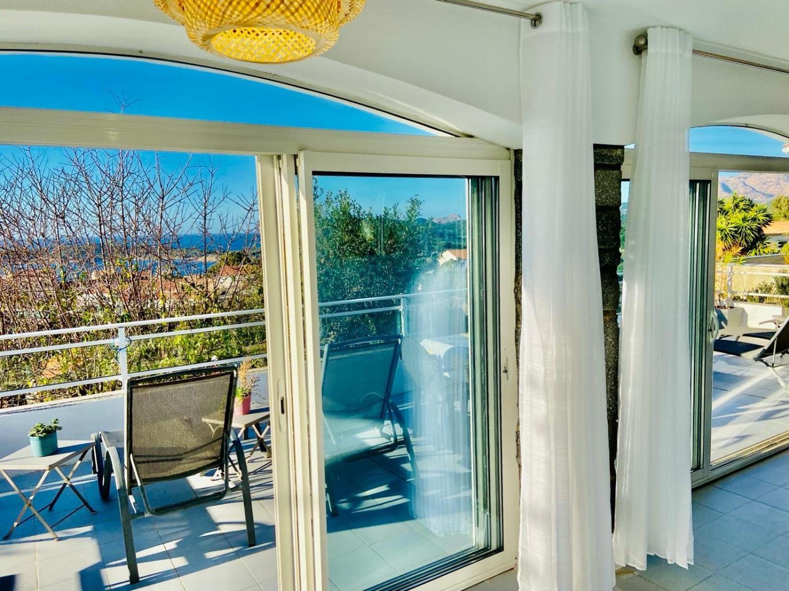 Villa Montalbo Vue Mer De 2 A 10 Personnes Cargese Bagian luar foto